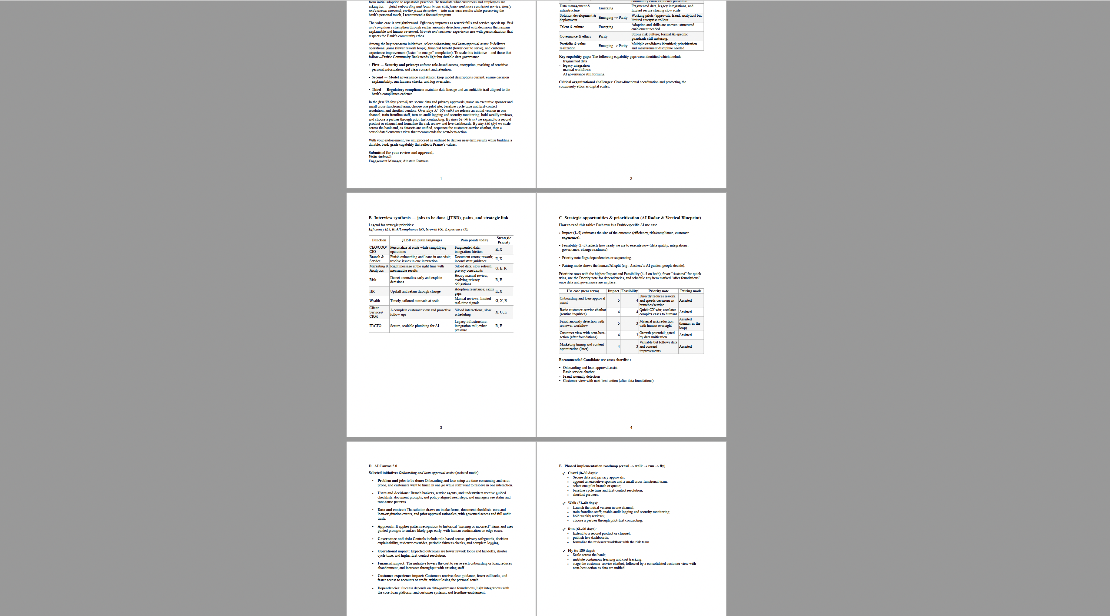 Final Strategy Deliverable